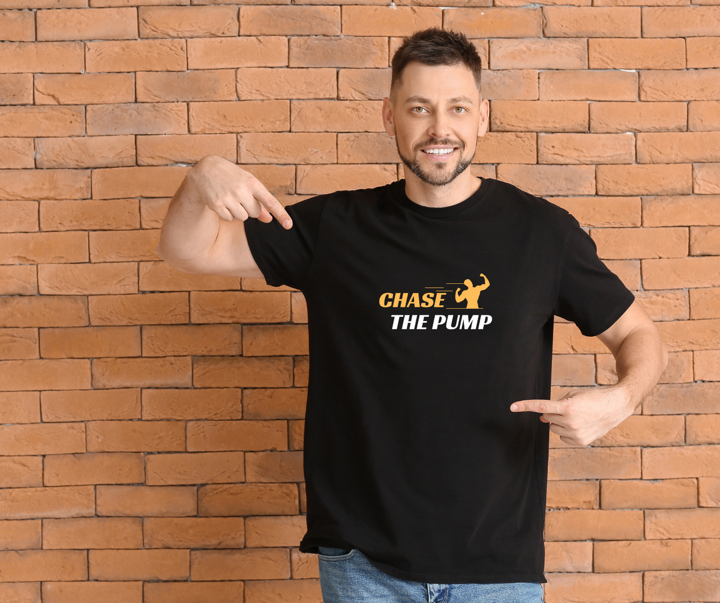 Chase the Pump – Men's Gym T-Shirt | Free Shipping