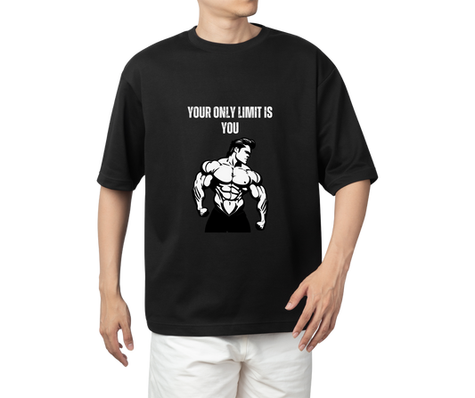 Your Only Limit is You – Cotton Crew T-Shirt | Free Shipping