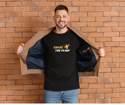 Chase the Pump – Men's Gym T-Shirt | Free Shipping