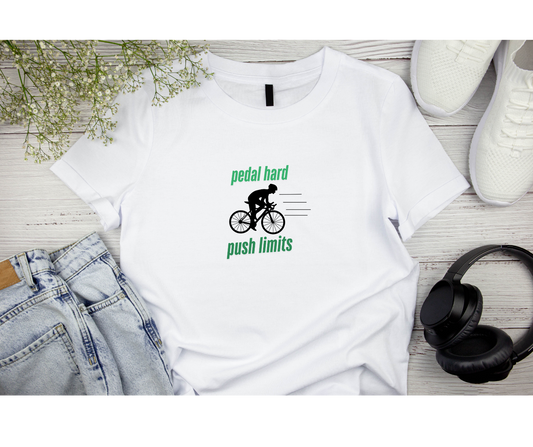 Push Your Limits – Cycling Fitness T-shirt Push Your Limits – Cycling Fitness T-shirt
